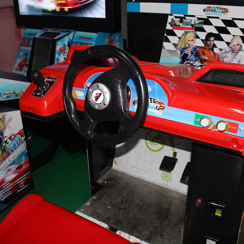 32寸高清环游赛车模拟机大型电玩设备单人游戏机娱乐游戏模拟赛车