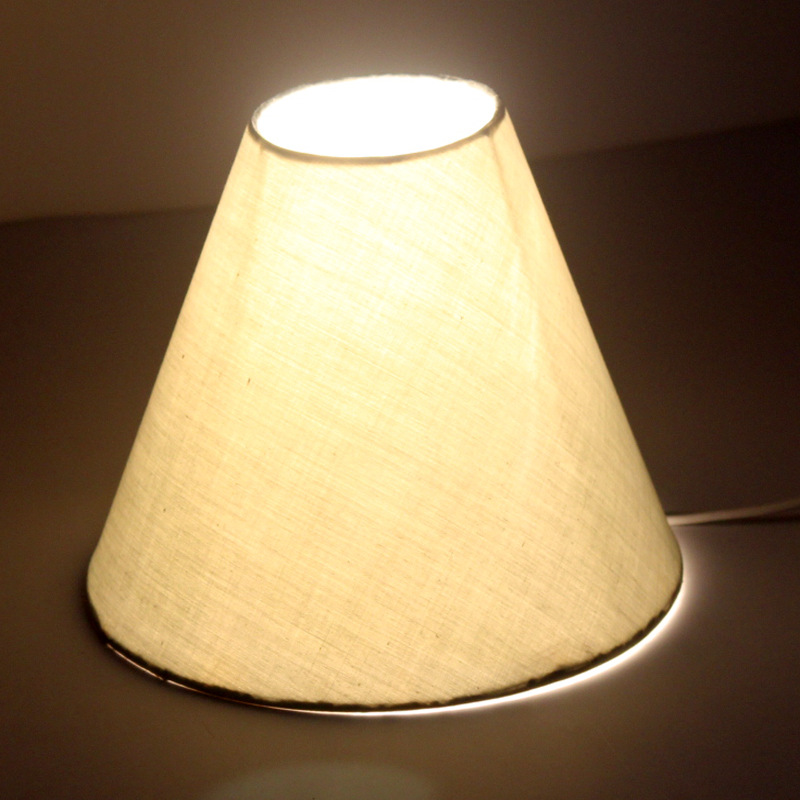 台灯灯罩配件亚麻布灯罩床头灯壁灯落地灯灯罩布艺