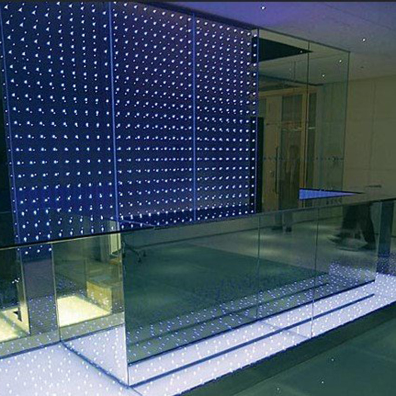 节能led发光玻璃 新材料 led装饰玻璃