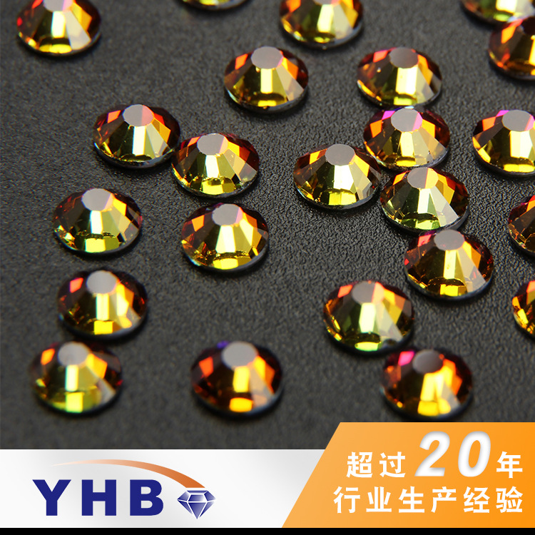 Foreign Trade Hot Selling Imitation Czech Diamond Volcanic Glass Boutique High-End Diamond SS 133.33 Cm-1333.32 cm-Inch Manicure Jewelry