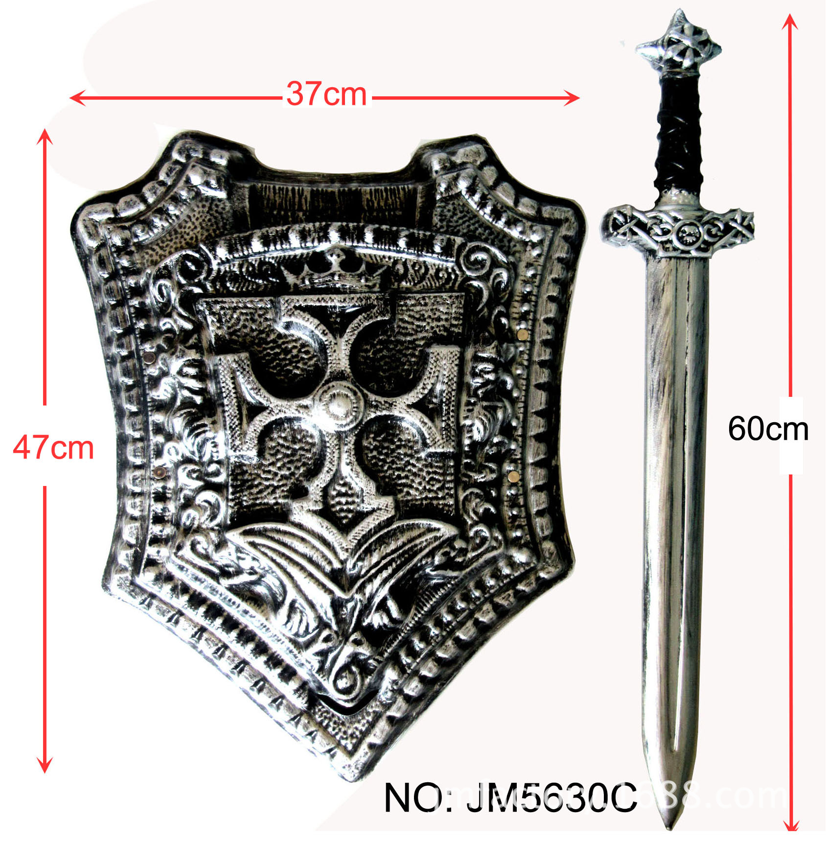 hot古代兵器防暴保护盾牌塑料影视舞会演出装饰游戏玩具道具