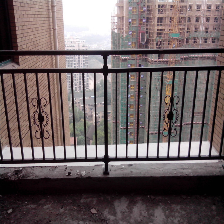 简欧铁艺飘窗护栏走廊围栏客厅护栏阁楼栏杆扶手阳台室内护栏定