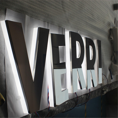 楼盘促销广告 展会布置 led背光字 亚克力发光字 金属背光字