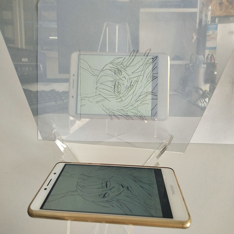 led手机投影拷贝台 动漫投影临摹台 描图透光作业拷贝桌批发