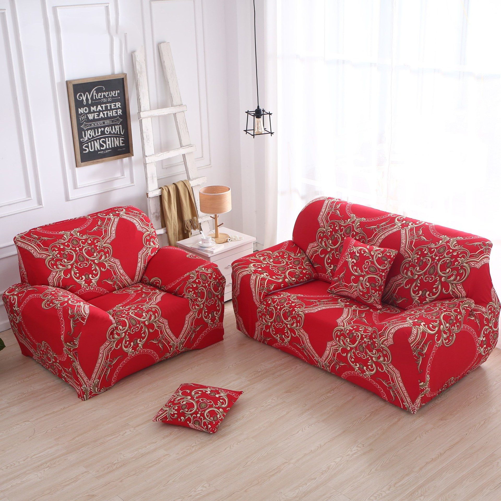 沙发套全包防滑弹力沙发套真皮老式沙发罩全盖布艺组合沙发垫