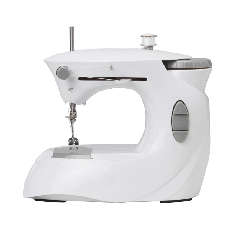 0201 Mini Sewing Machine Household Lock Eating Thick Small Electric Sewing Machine Double Thread