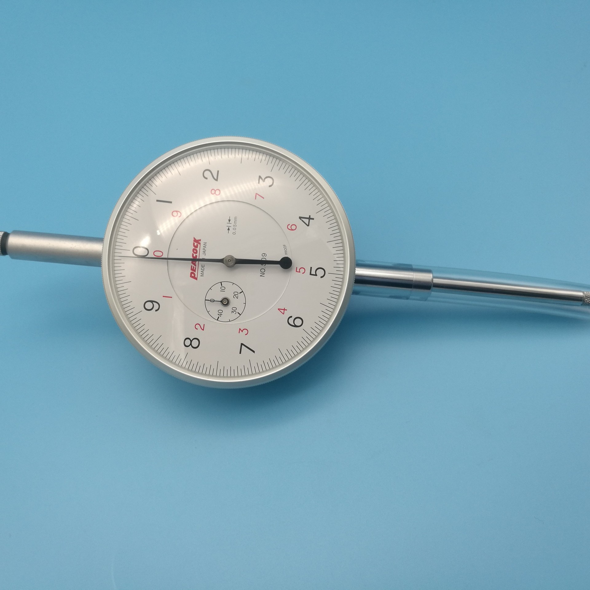 日本peacock孔雀百分表509 0-50mm