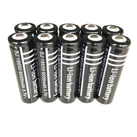 ebay热卖外贸爆款18650锂电池li-ion battery锂电池6000mah*10pcs