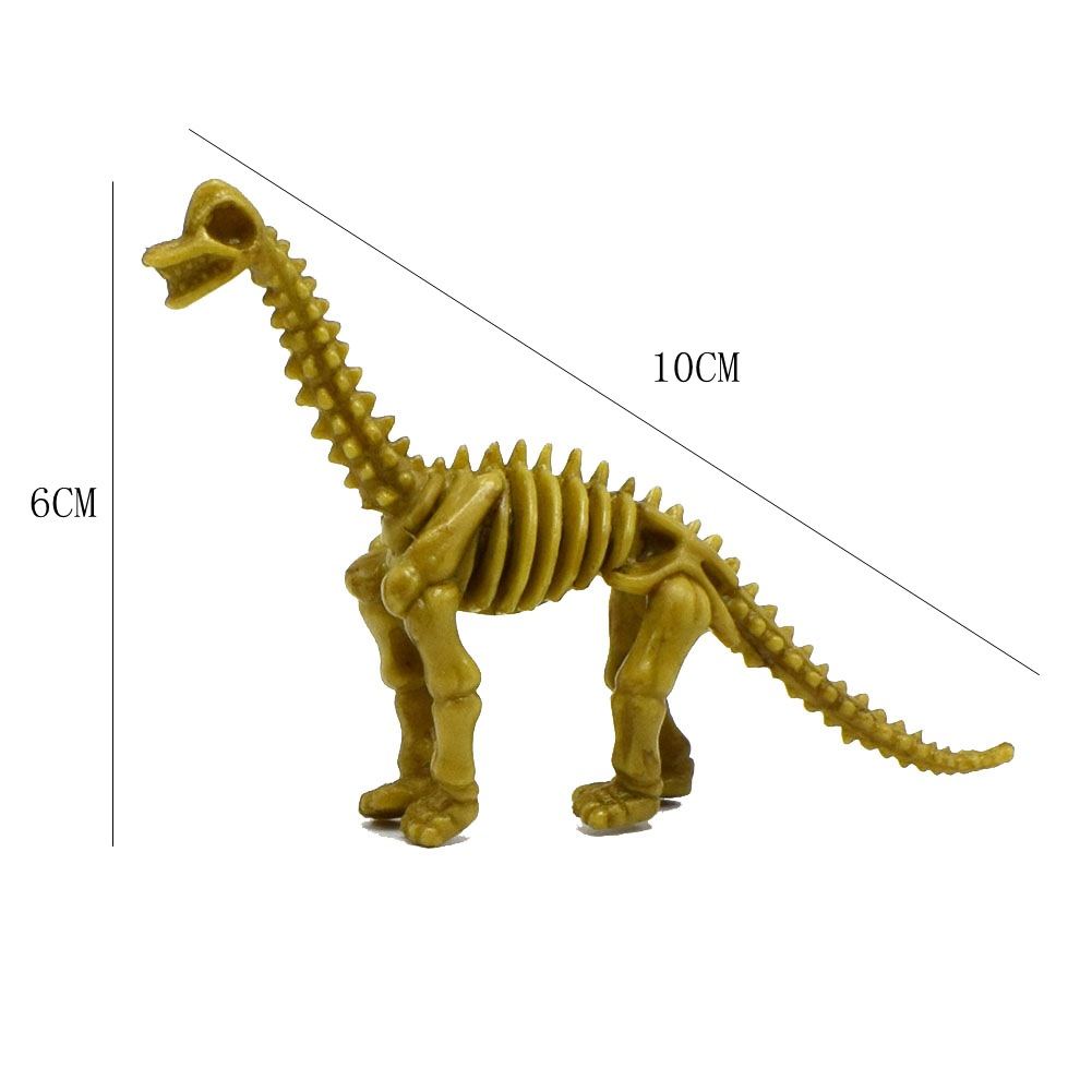 4款侏罗纪仿真恐龙骨架三角龙梁龙骨架霸王龙小剑龙骨架玩具