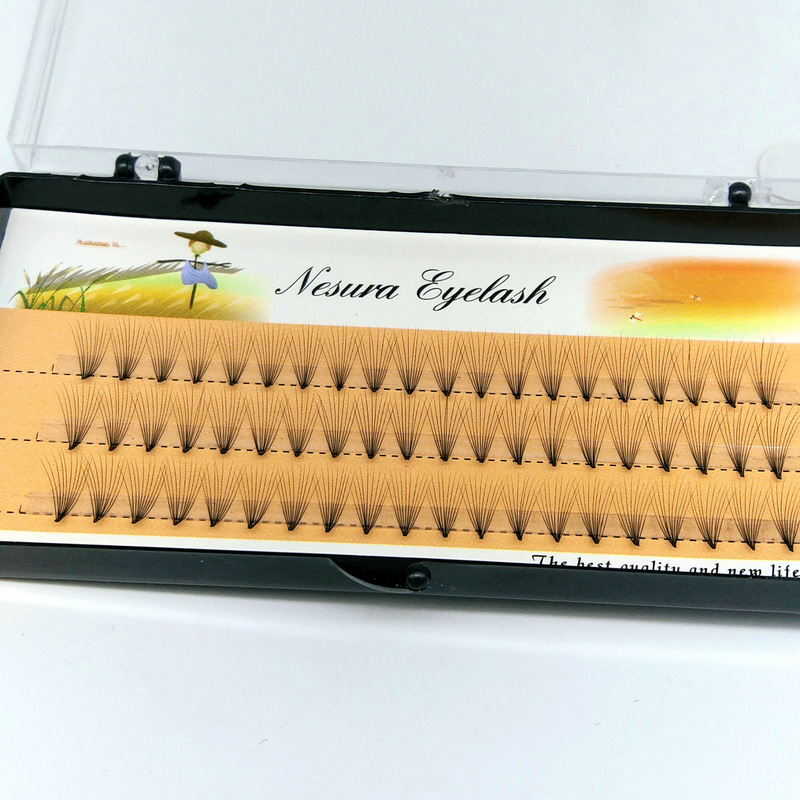 Korean Scarecrow Soft 10 Dispensing Individual False Eyelash 0.07 Extremely Fine Material Single Plant Grafting False Eyelash