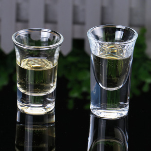 无铅玻璃杯子弹酒杯一口杯吞杯白酒杯烈酒杯 酒吧酒店酒具