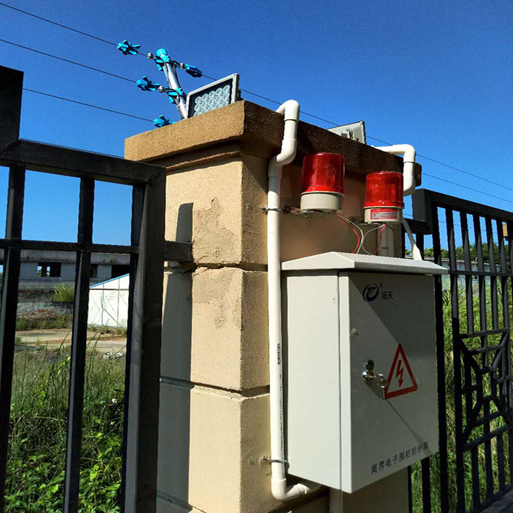 电子围栏周界防盗报警系统拓天x系列高压脉冲电子围栏主机触网