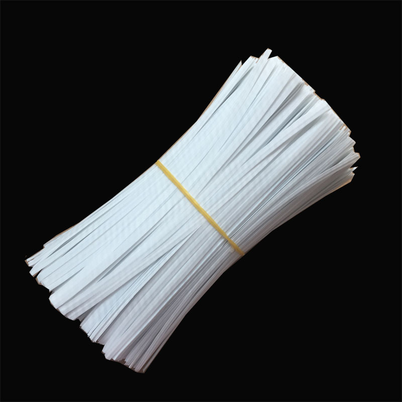 黑白色电线扎带环保扎线铁芯捆带13厘米包塑镀锌铁丝包胶绑线