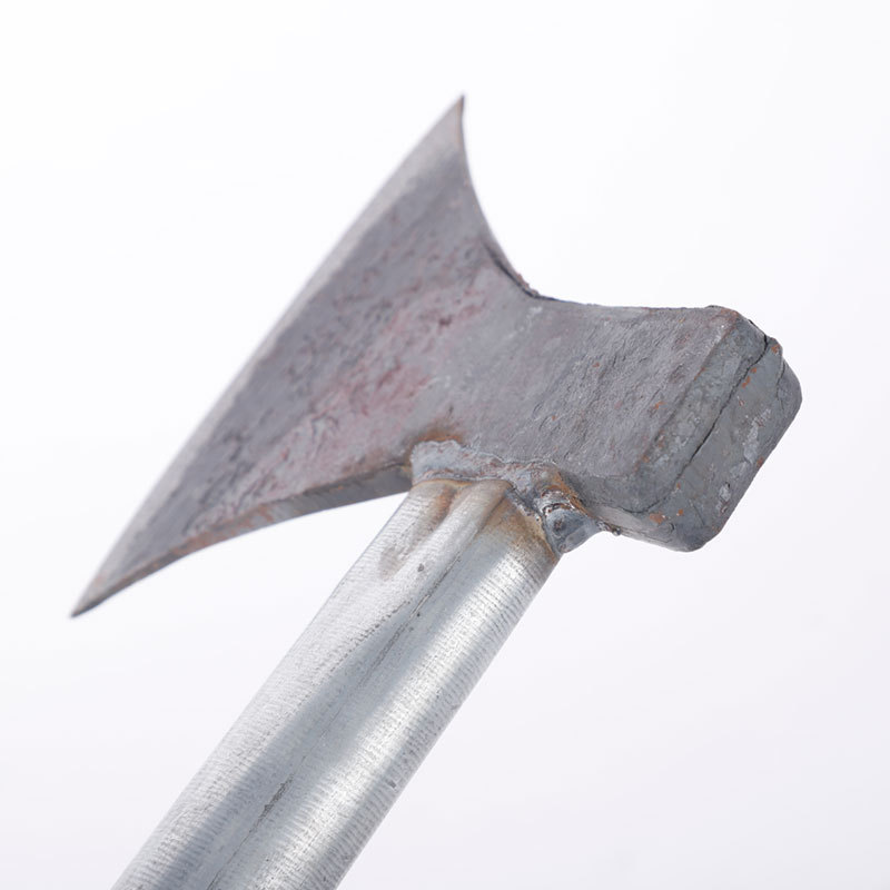 厂家直销 铁把斧子农用工具劈柴斧 大小号铁柄砍柴铁把斧子批发