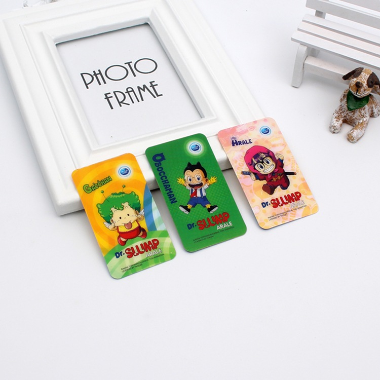 厂家批发定做3d三维立体卡片光栅3d卡贴 pet变幻变图冰箱贴定制