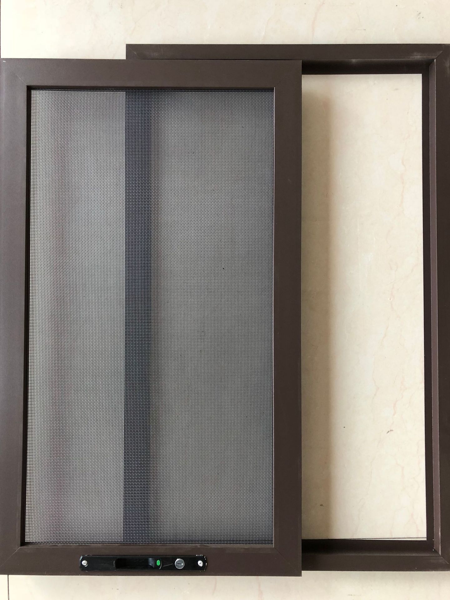 框中框片纱金刚网铝型材 金刚网铝型材 金刚网纱料