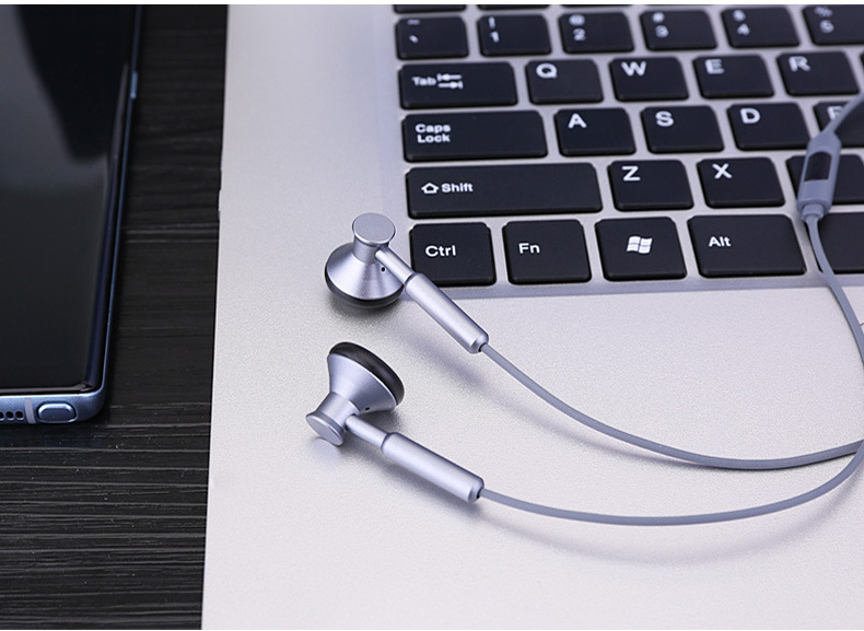 yesido 金属平耳式线控耳机 3.5mm通用手机平头有线游戏耳机