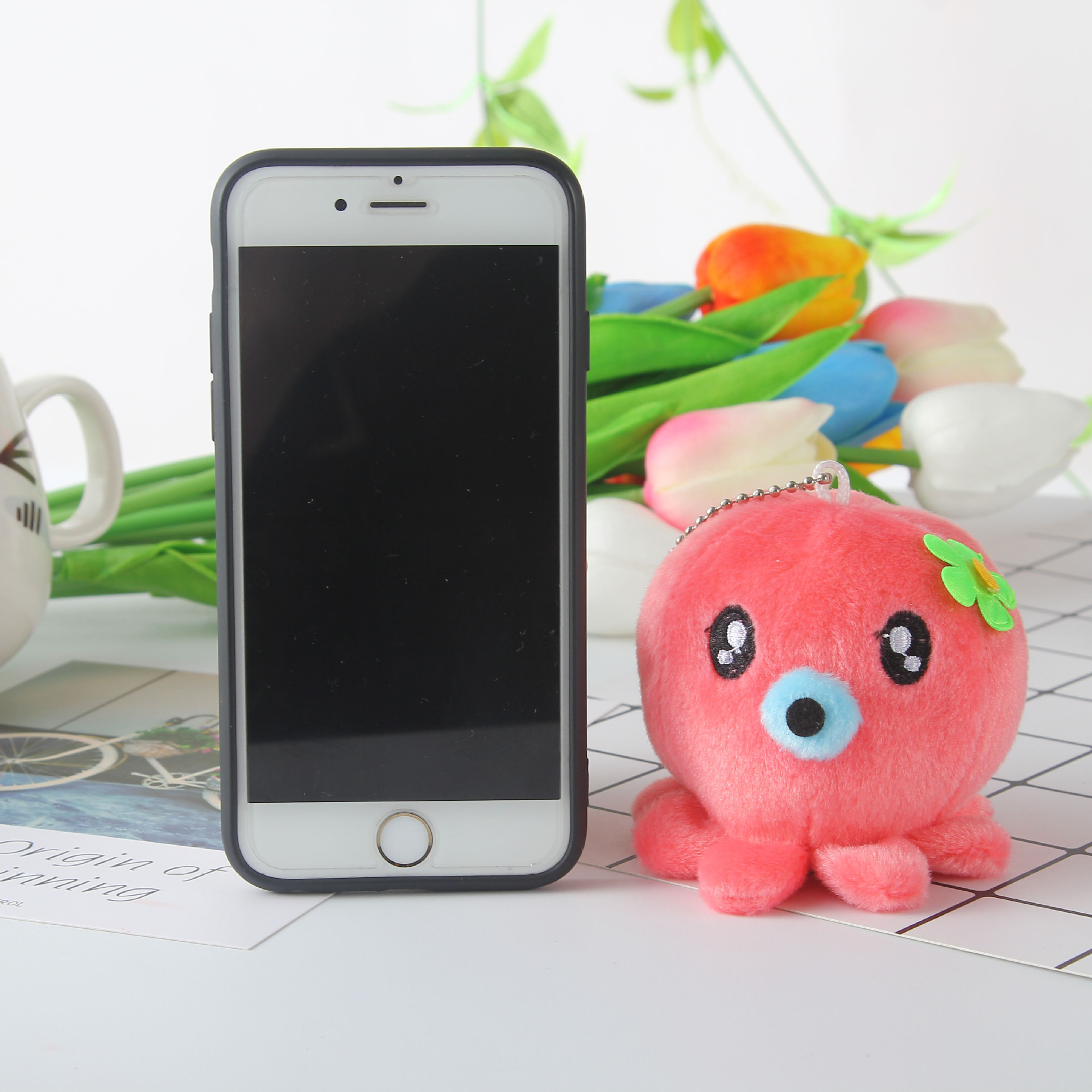 Cross-Border Plush Toy Doll Octopus Octopus Baby Prize Claw Doll Pendant 1-2 Yuan Promotional Gift