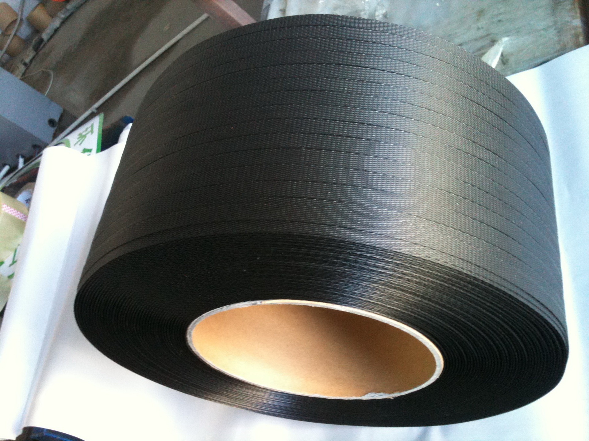 定做pp超轻超薄黑色捆扎打包带