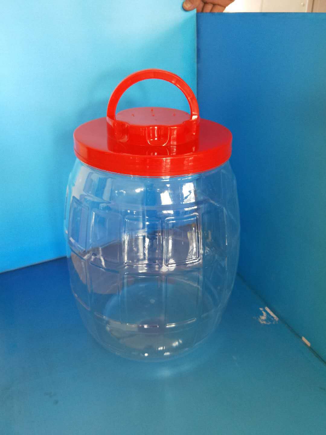 现货供应 塑料大口罐塑料罐厂家透明罐价格食用口香糖包装罐定制