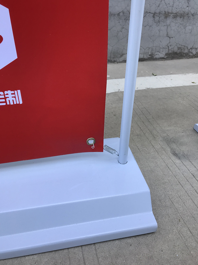 门型展架定制80x180易拉宝立式广告展示架防风注水门形架工厂热销