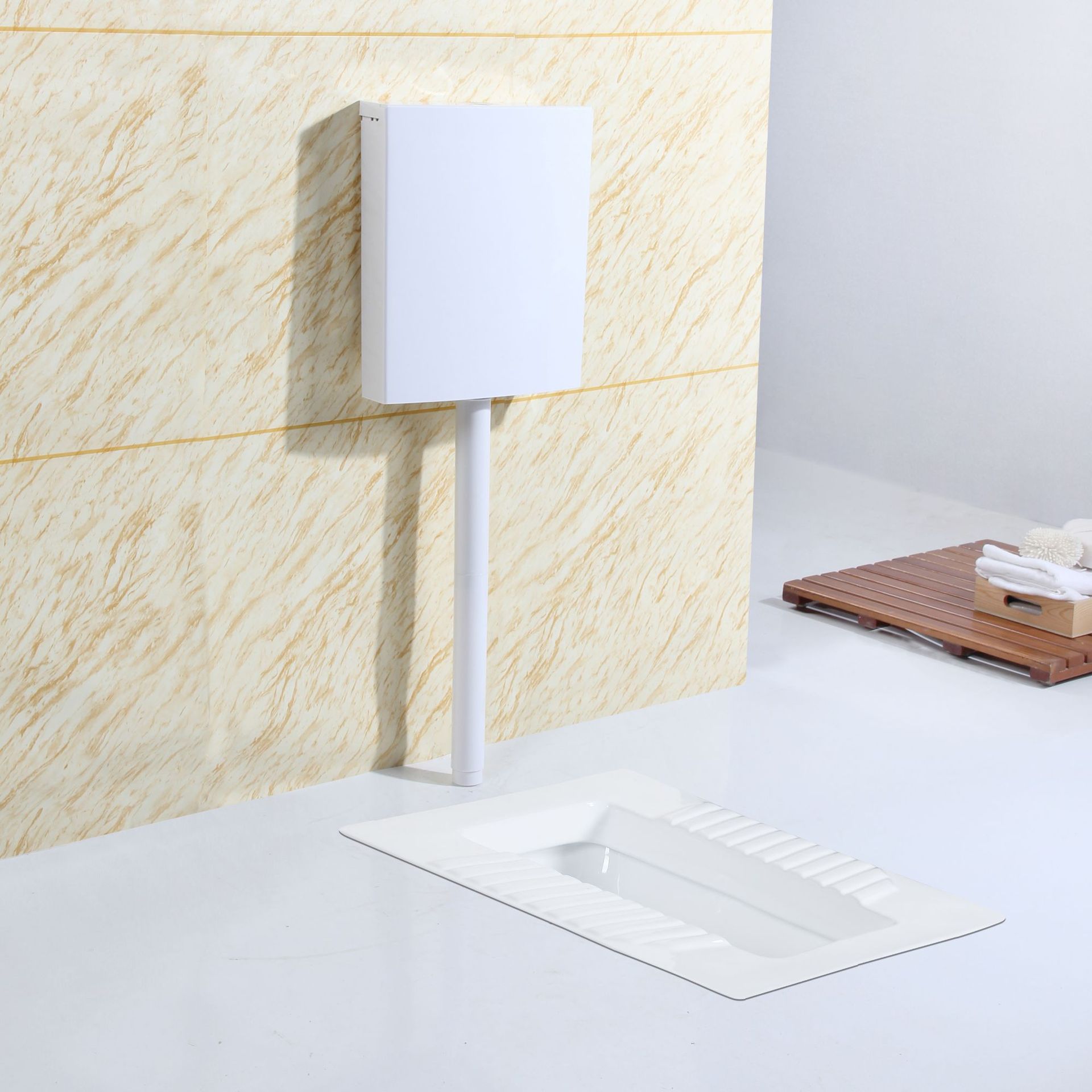 蹲式大便器 陶瓷存水弯蹲坑池 家庭洁具用品 潮州厂家批量