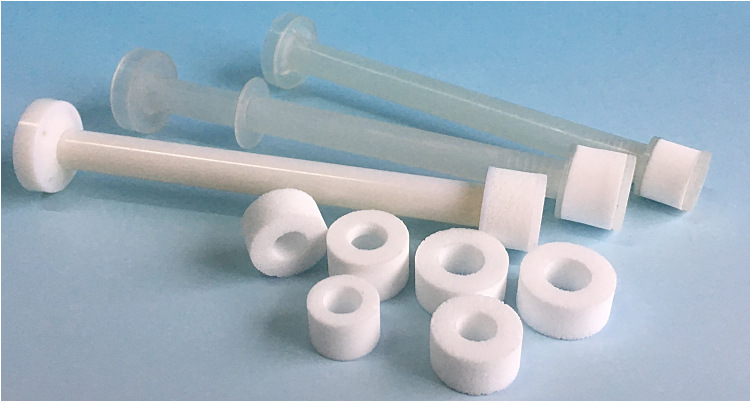 厂家直供一次性湿化瓶氧气滤芯 pe发泡器 医用氧气加湿吸水棉棒