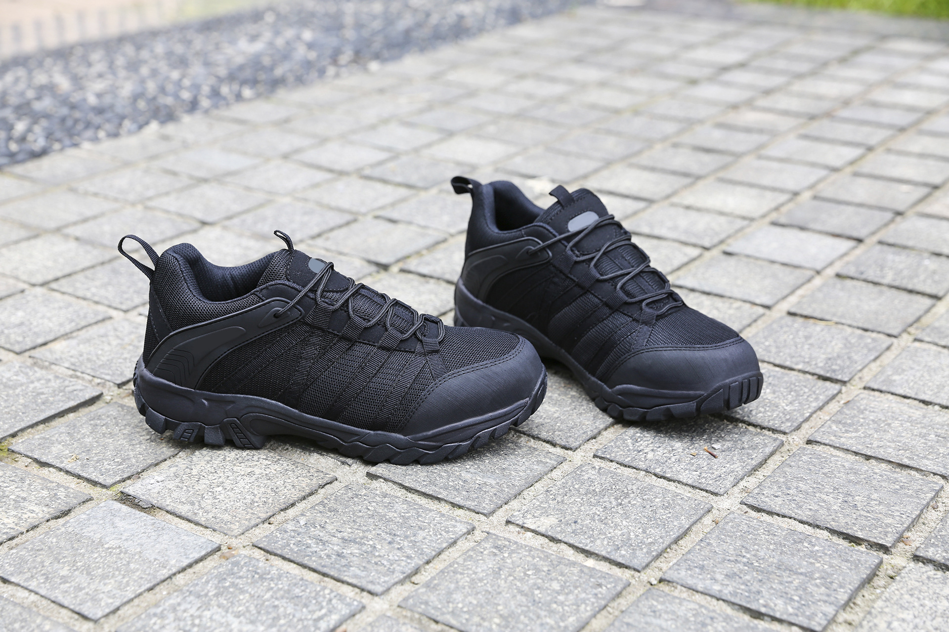 新款夏季作训鞋低腰特勤鞋黑色网布训练靴低帮战术靴网眼作战靴