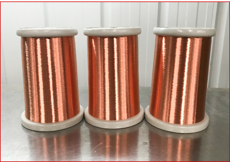 佛山厂家直供直焊漆包铜包铝圆线 0.6mm灯饰小家电专用电机铜线