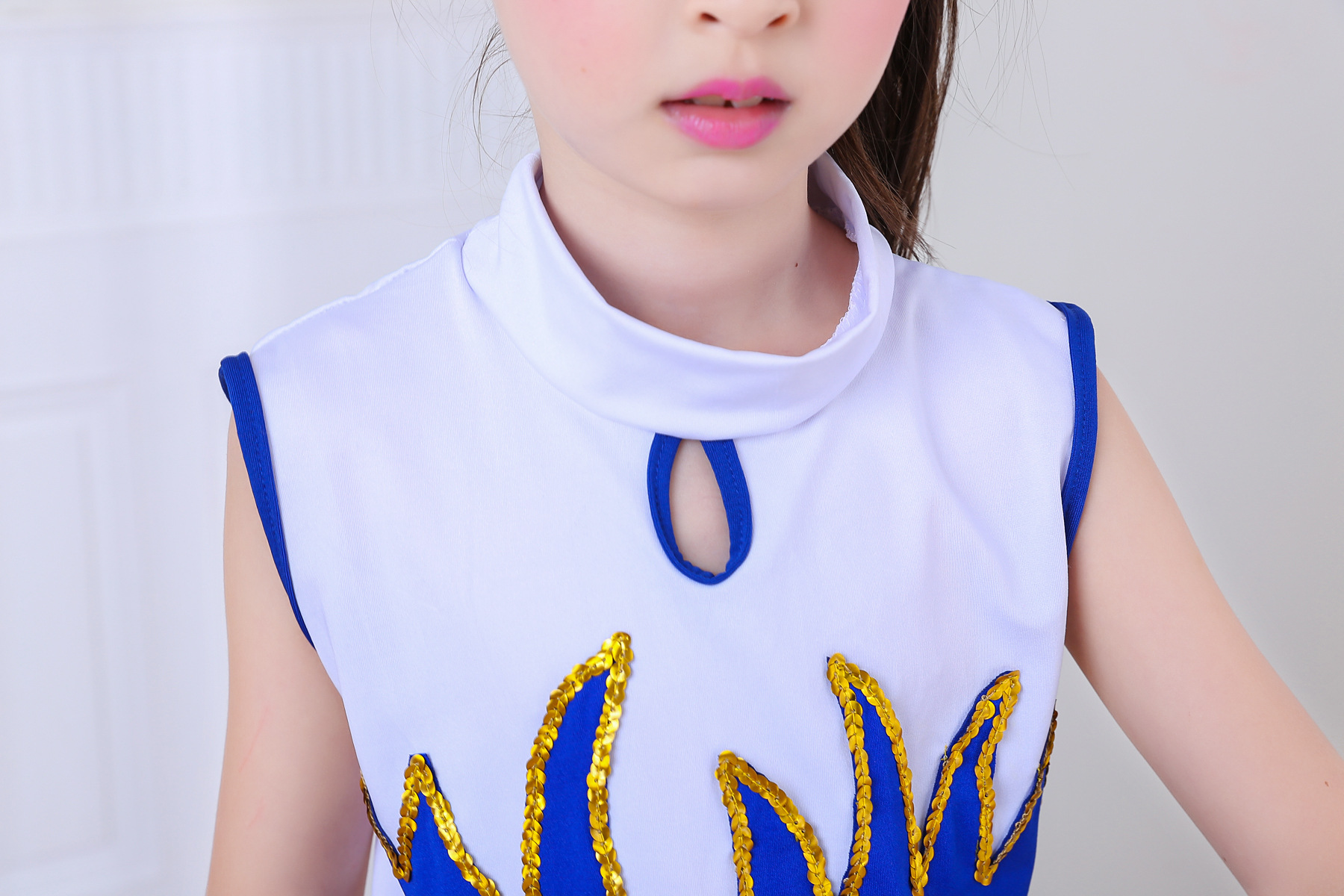 儿童啦啦操服装演出服六一拉拉队舞蹈表演服比赛男女孩啦啦队服装