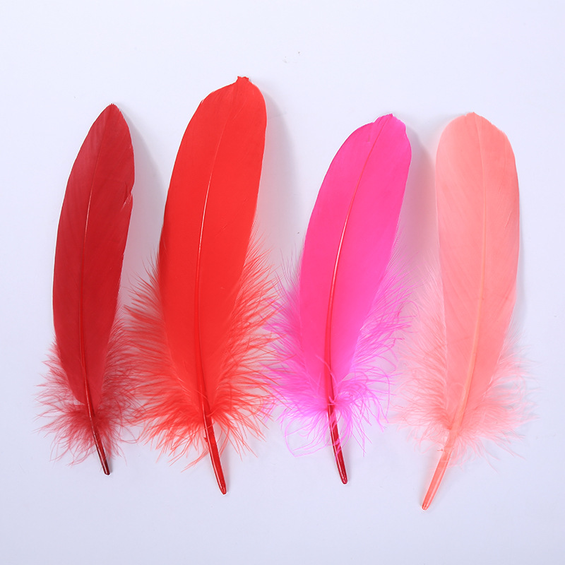 Factory Direct High Quality Swan Hair Diy Color Hard Floating Feather Stage Clothing Decoration Accessories Feather Wholesale