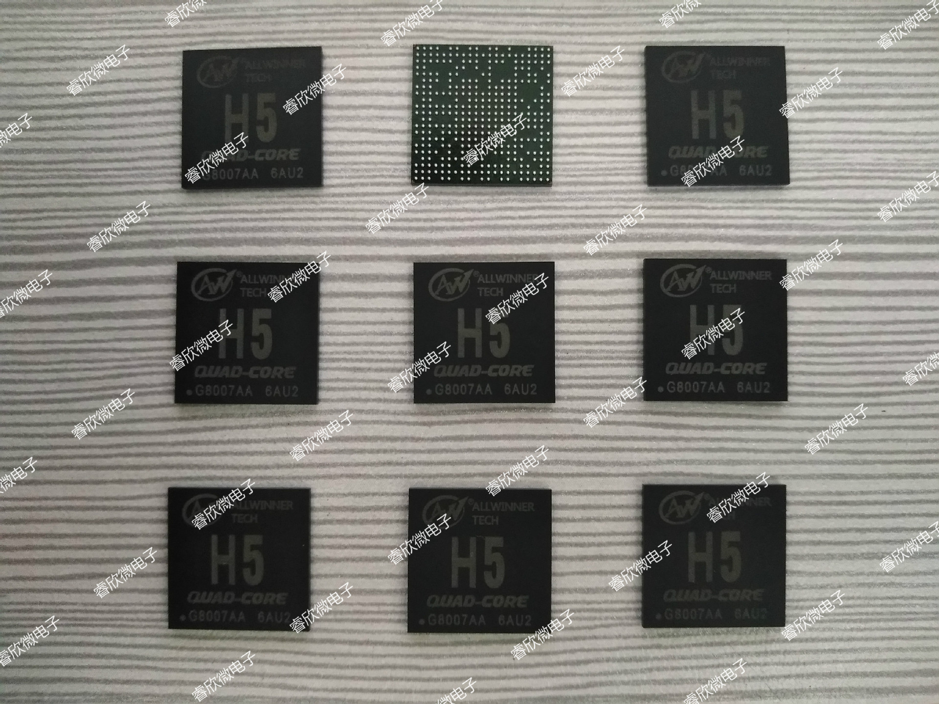 allwinner全志h5 axp8036 a53十核4k ott盒子cpu芯片 兼容全志h3