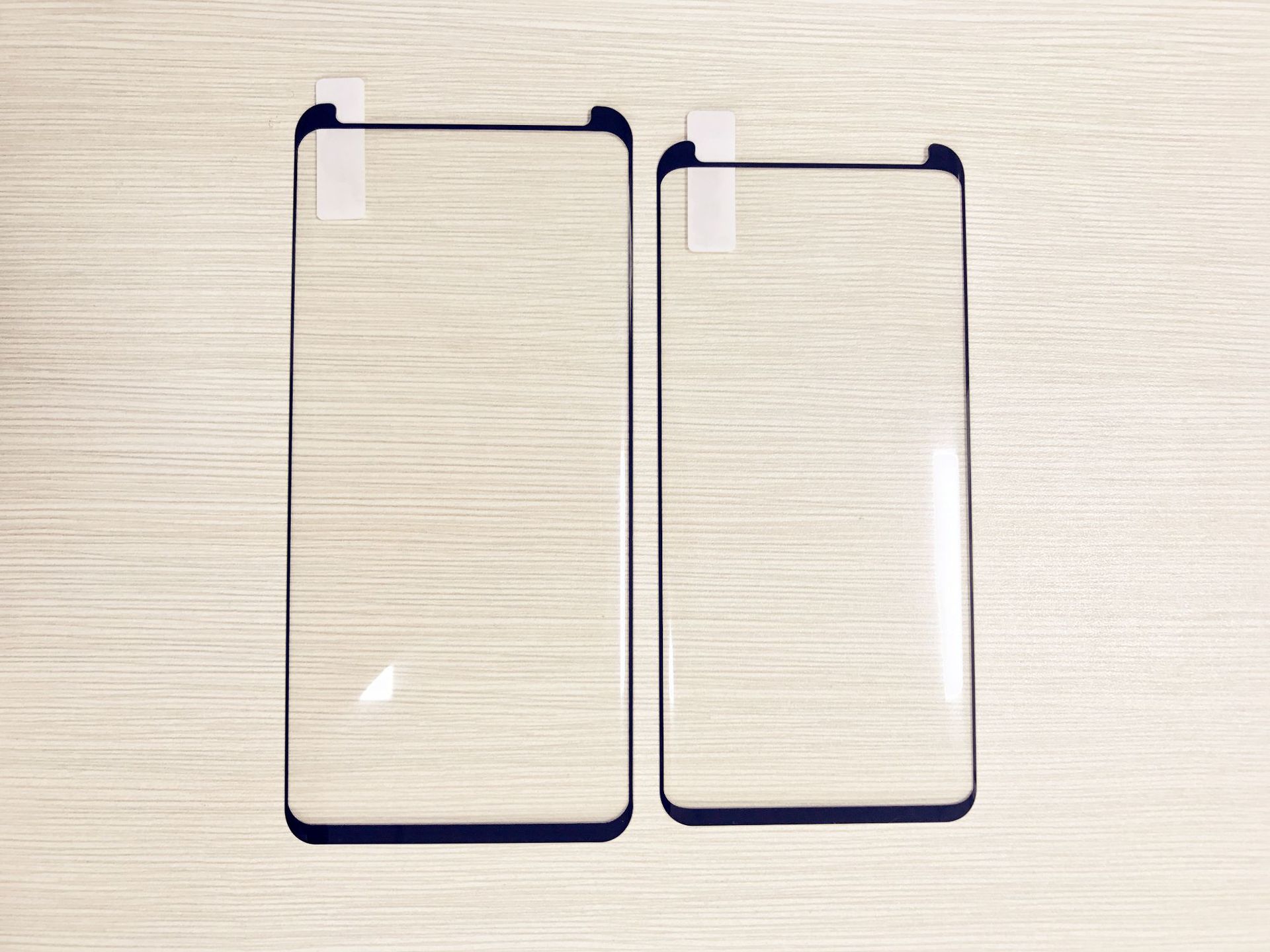 适用于三星note9 3d玻璃热弯膜 s9plus内缩曲面皮套版全胶钢化膜