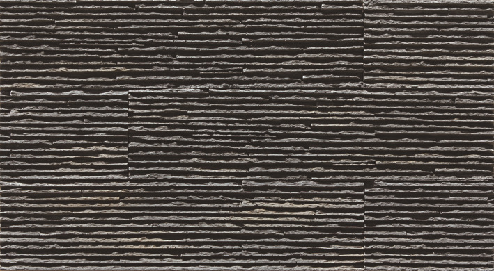 人造文化石黑色流水石流水板水幕墙黑色影视墙背景墙