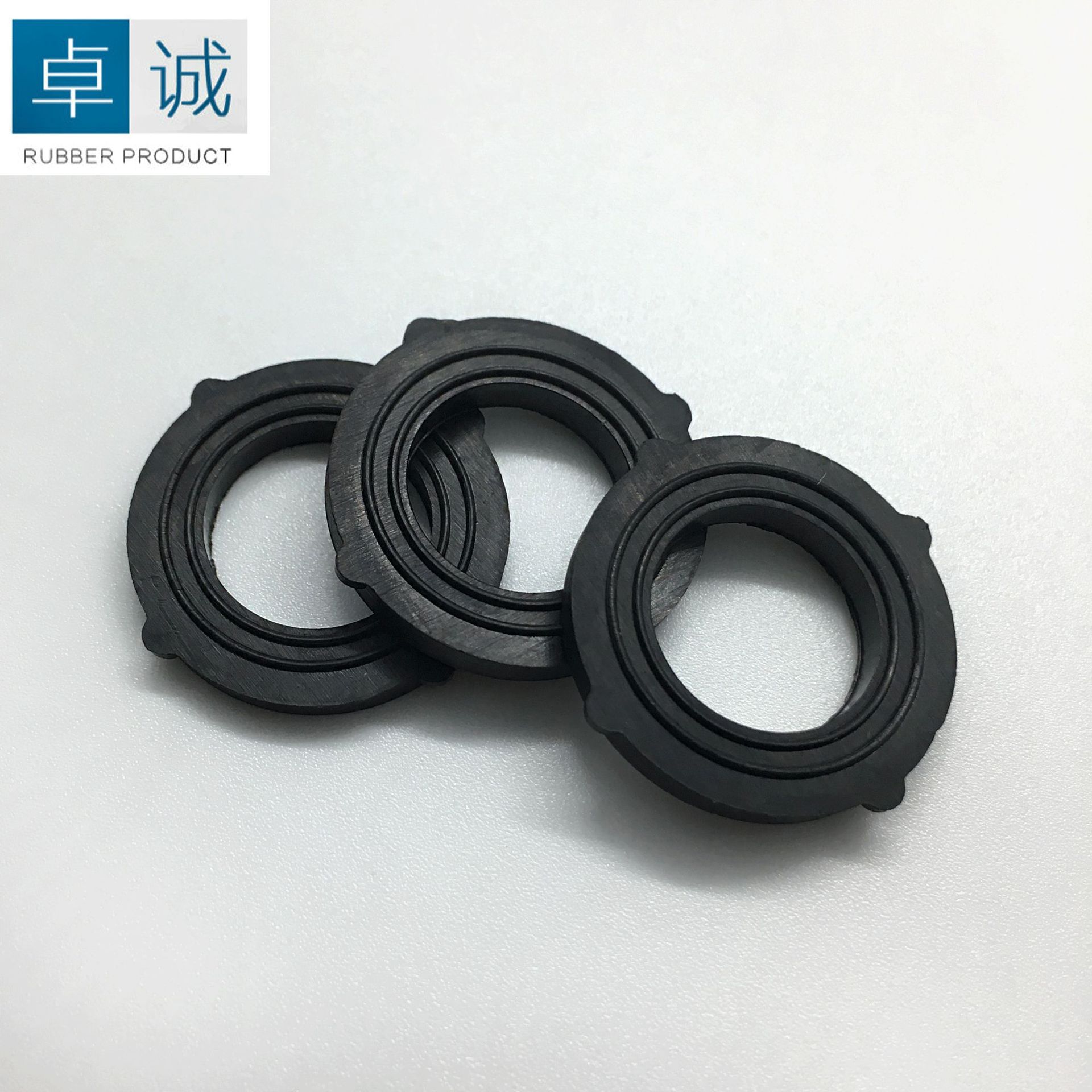 橡胶密封垫圈 6分4分四角垫片防水密封平垫丁腈橡胶水龙头防水垫