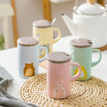 卡通动物可爱马克杯