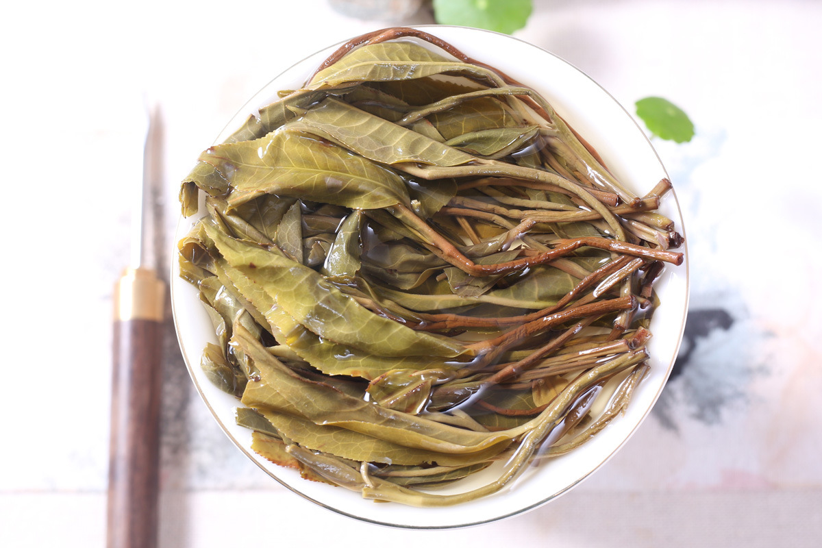 批发云南普洱茶2018年春茶勐宋生态生茶 高山乔木大树一口料 散茶