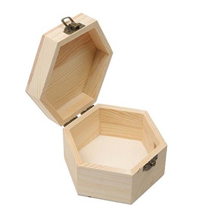 多边形木盒礼盒定制包装盒创意礼品包装盒珠宝首饰盒六角包装盒