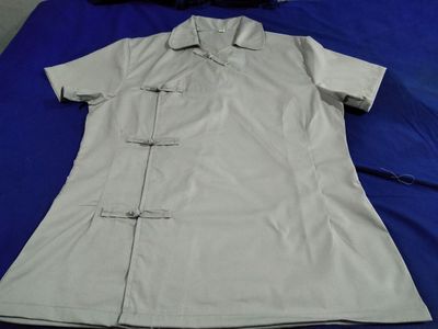 囚服看守所夏装布扣女款包印字包邮厂家直销免费提供样衣包退包换