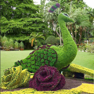 仿真绿植设计景区大型园林景观仿真绿植草皮动物植物造型厂家定制