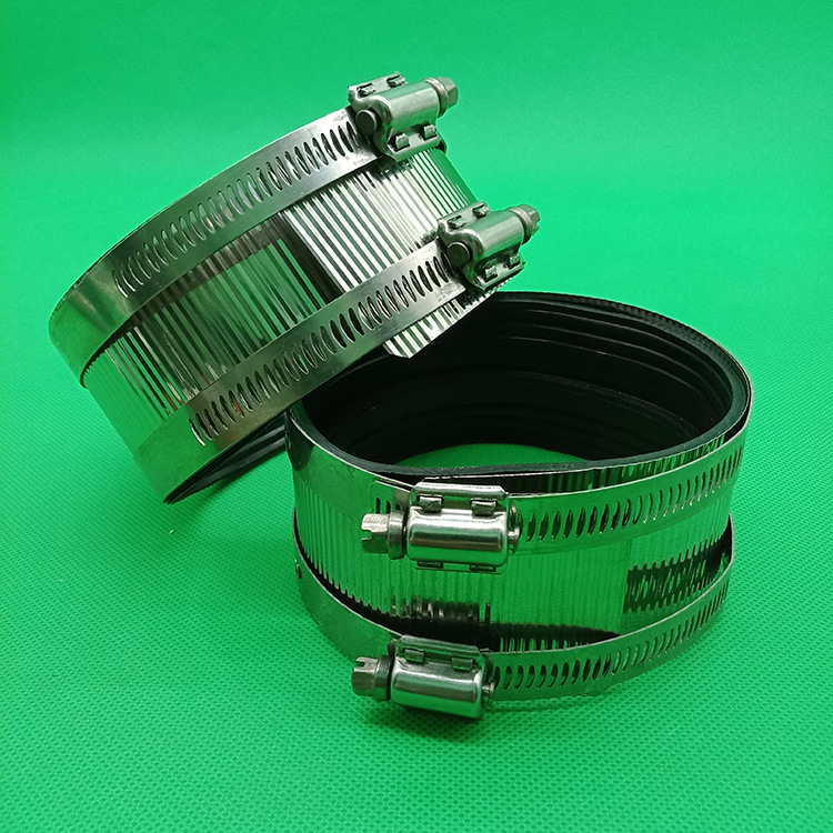 不锈钢管束 喉箍110mm 201不锈钢连接件 不锈钢卡箍 管卡速接