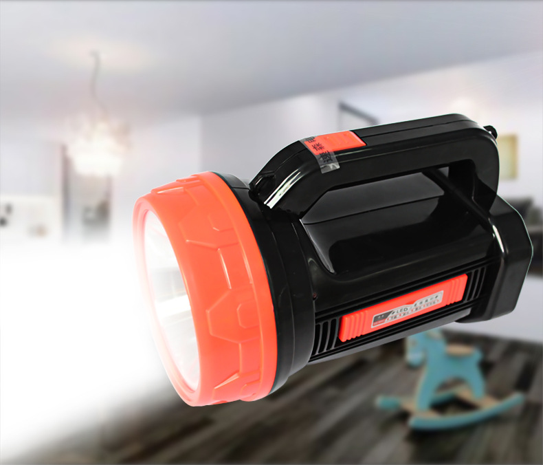 10wled强光户外手提式铝探照灯钓鱼手提强光矿灯大功率灯珠