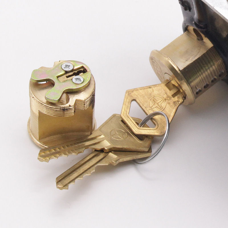 通道锁医院老年公寓学校办公楼通开机械锁防盗门锁申士9422铜锁芯