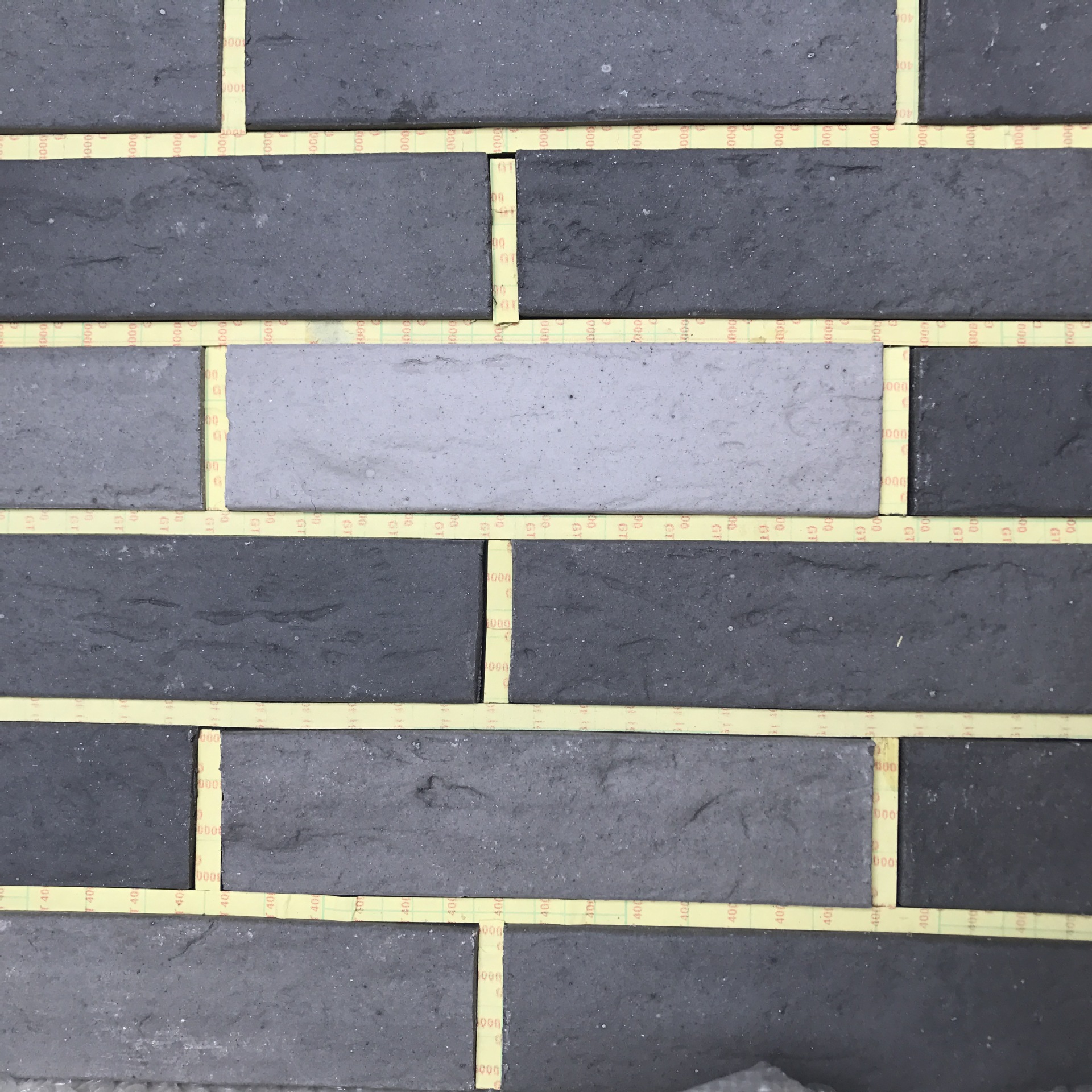 青灰三色 外墙陶土烧结文化砖 劈开砖文化砖 内外墙装饰文化砖