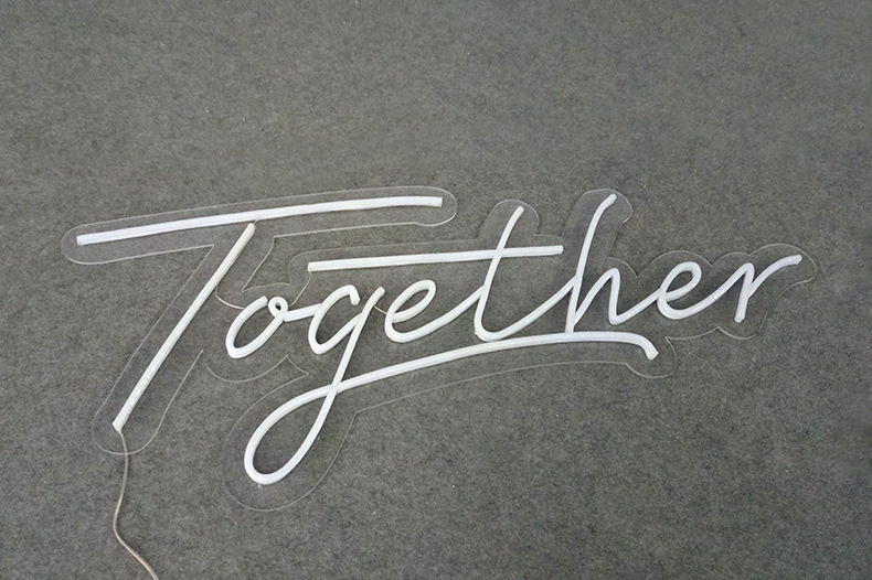 【淘货源】 厂家订制 led柔性霓虹灯字 软管霓虹灯招牌 霓虹装饰