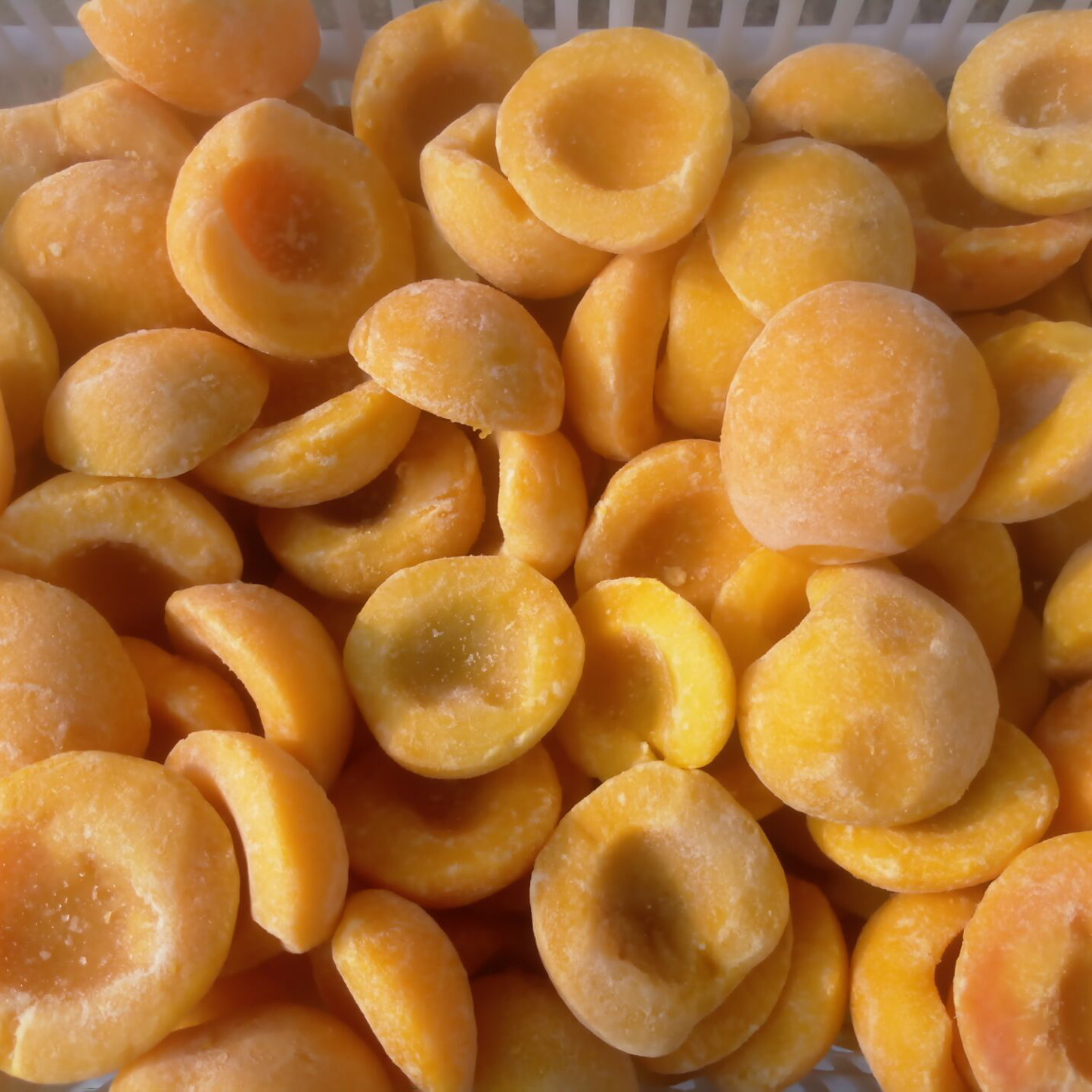 黄桃果干原料 速冻黄桃瓣 黄桃干原料 冷冻黄桃 出口品质黄桃瓣