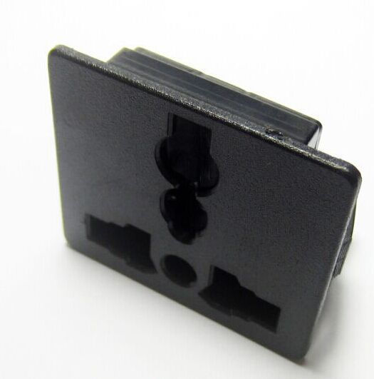 卡式插座 万能卡式插座 卡扣式插座,pdu电源插座 保护门 ss-804