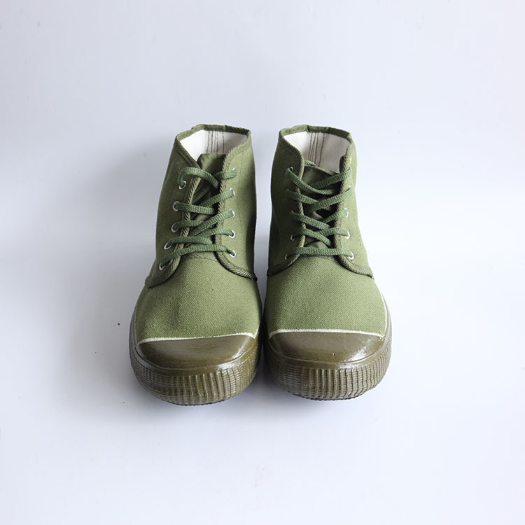 厂家直销3566解放鞋高帮军鞋批发军训鞋耐磨劳保鞋迷彩鞋黄球鞋