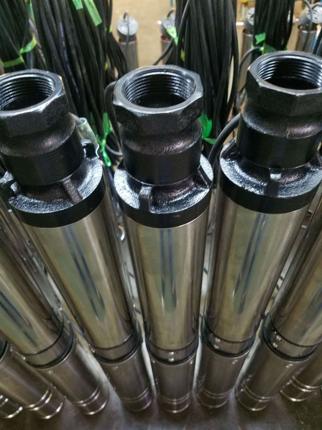 qjd不锈钢多级深井泵家用水塔增压深井泵潜水泵高扬程深水泵220v