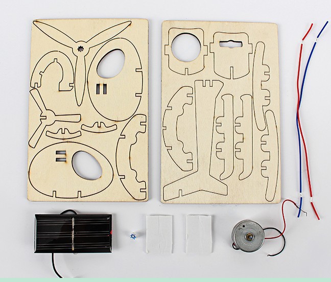 科技小发明手工飞机模型线控直升机套装小创意 diy科技小制作飞机